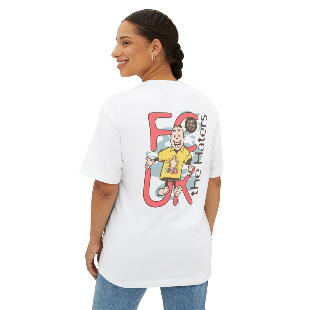F the Haters - Oversized Back Printed