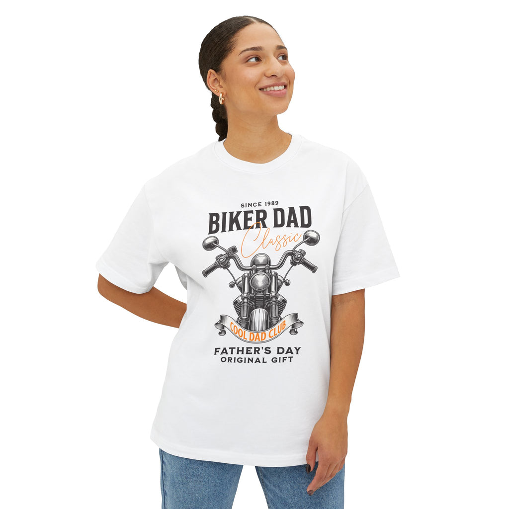 Biker Dad Father's Day - Oversized Fit