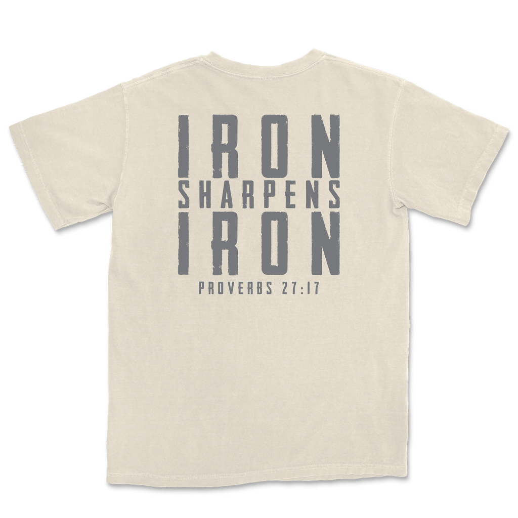 Iron Sharpens Iron Neck Short-Sleeve T-Shirt Soft & Breathable