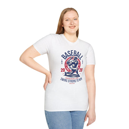 Baseball, Swing Strong to Win - Classic Fit