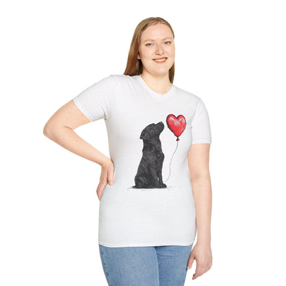 Black Labrador Heart - Classic Fit