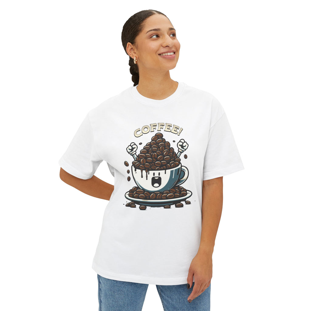 Coffee Time v1 - Oversized Fit Shirt