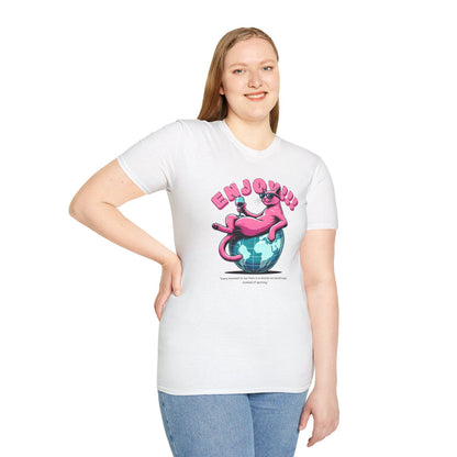 Pink Cat Enjoy - Classic Fit