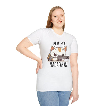 Pew Pew MADAFAKAS! Sniper Cat - Classic Fit