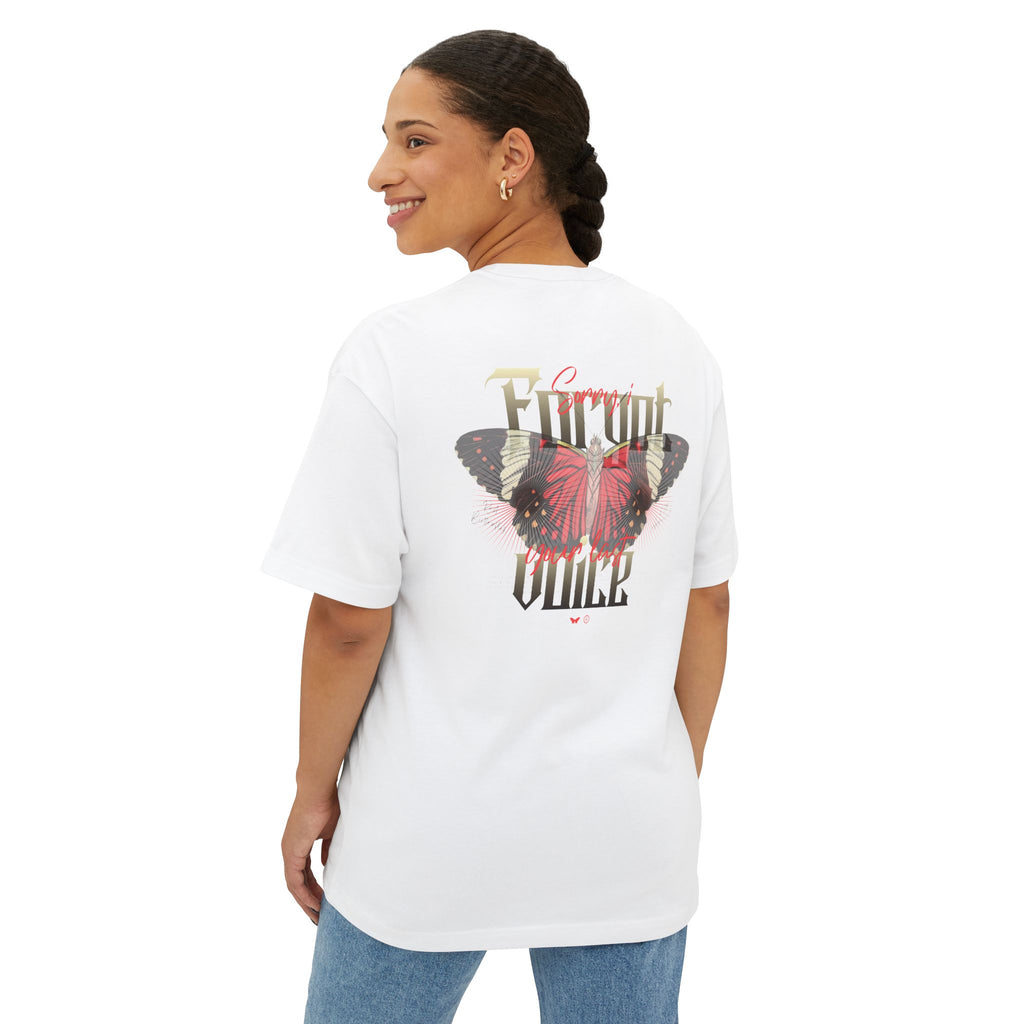 Sad Quote - Oversized Back Printed