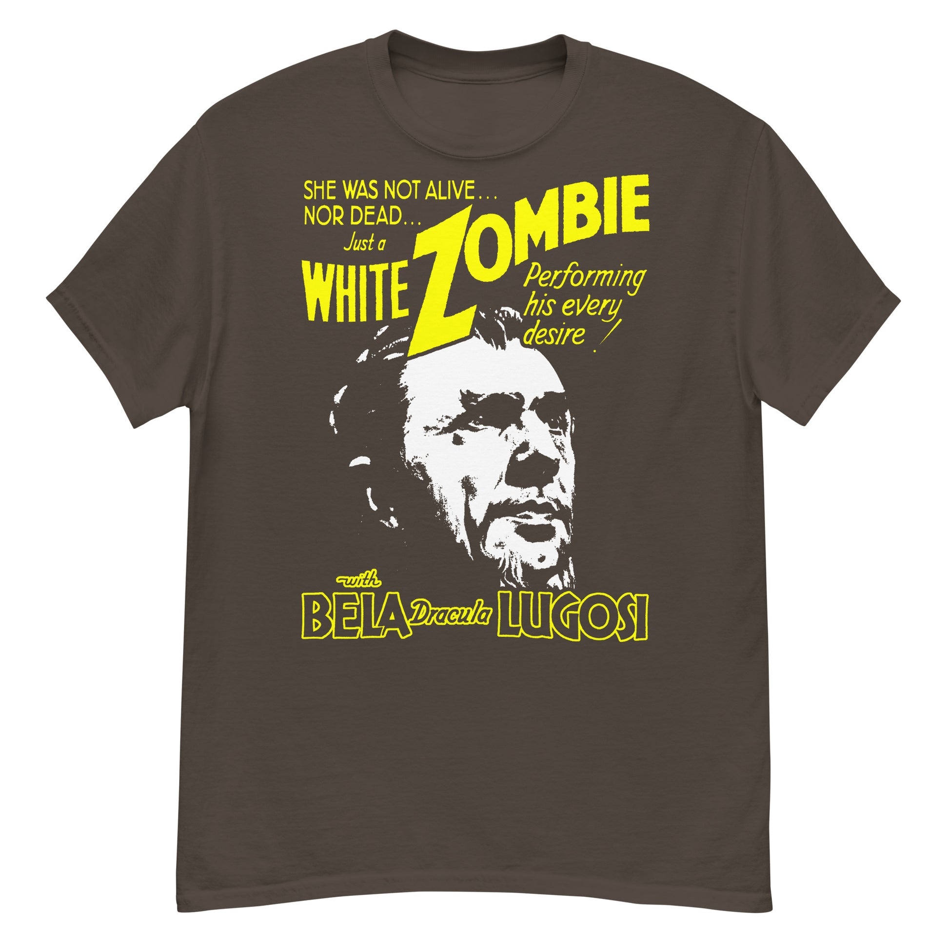 LUGOSI'S ZOMBIE Crew Neck Short-Sleeve T-Shirt Soft & Breathable