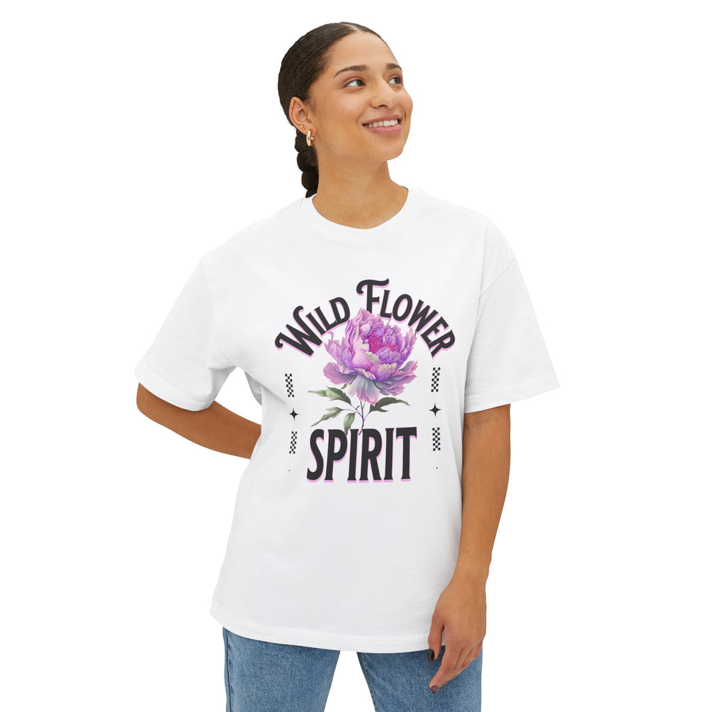 Wild Flower Spirit - Oversized Fit
