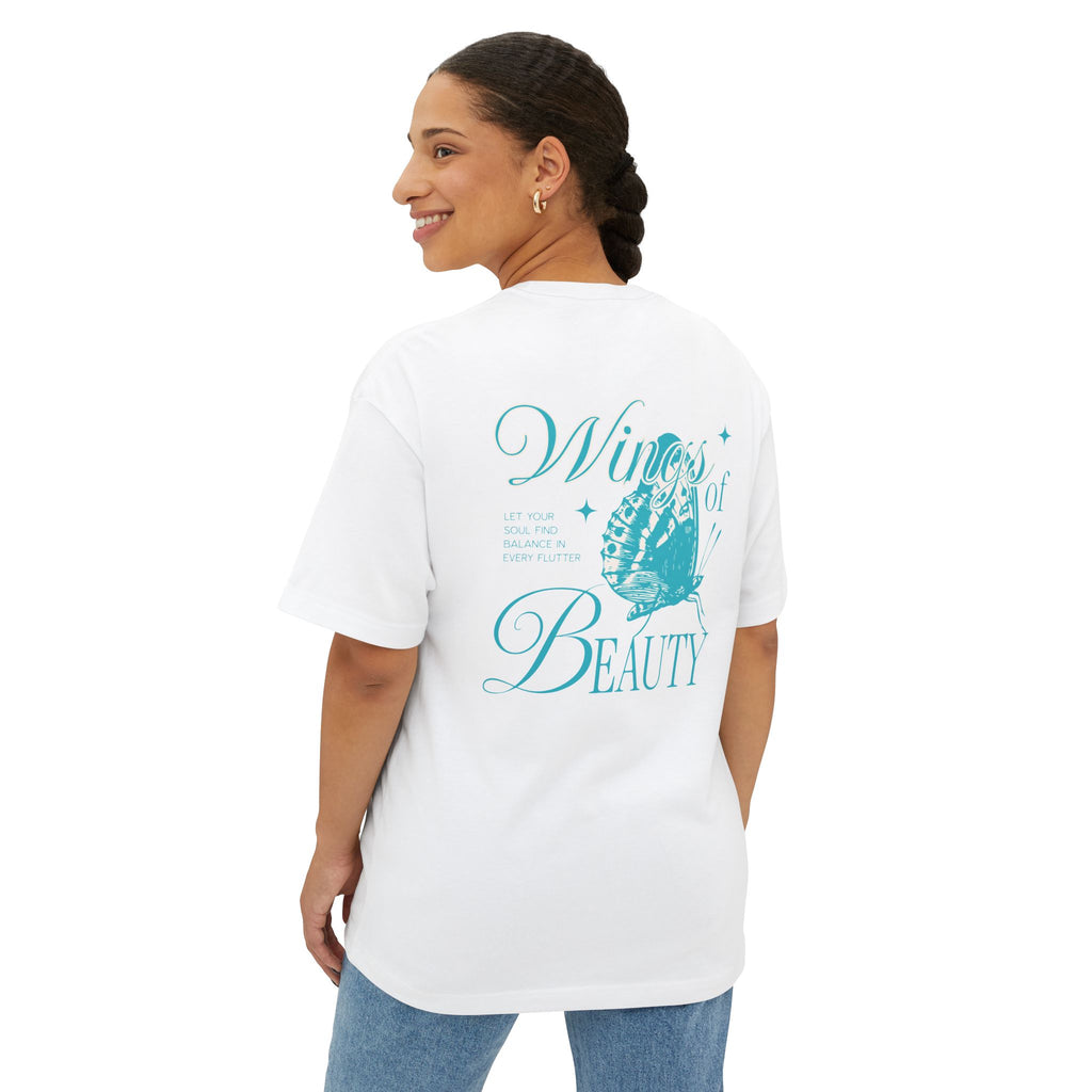 Wings of Beauty - Oversized Back Printed