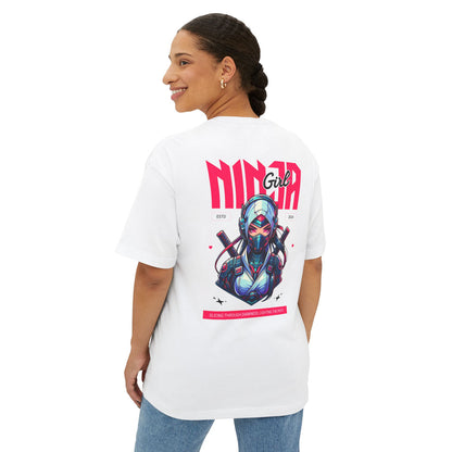 Ninja Girl - Oversized Back Printed