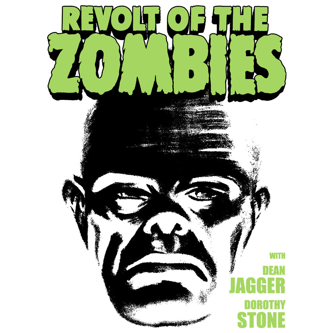 BIG HEAD ZOMBIE Crew Neck Short-Sleeve T-Shirt Soft & Breathable