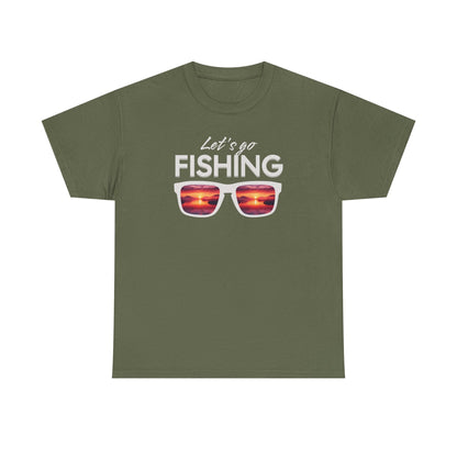 8-Fishing Puns Shirt Crew Neck Short-Sleeve T-Shirt – Classic & Comfortable