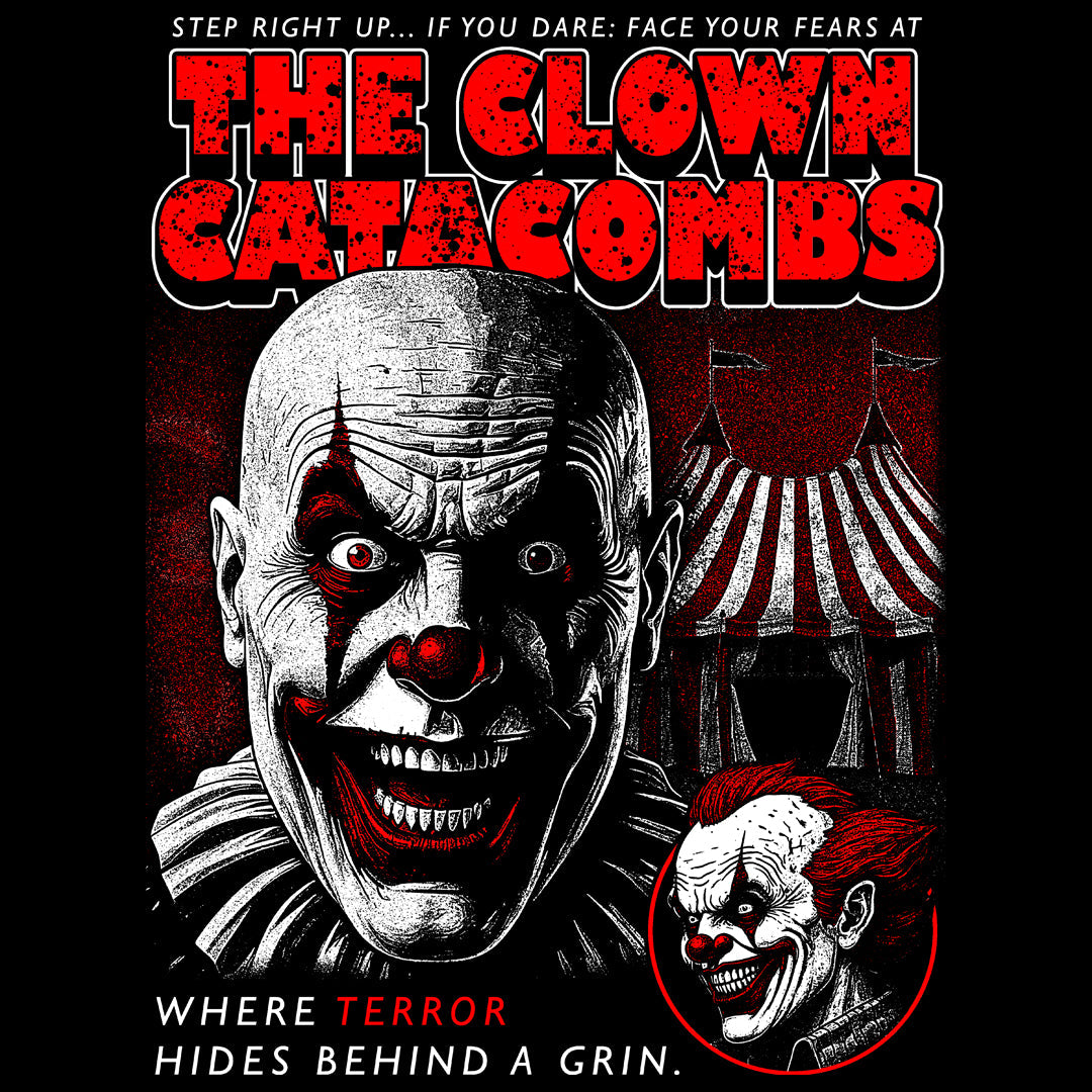 The Clown Catacombs Crew Neck Short-Sleeve T-Shirt Soft & Breathable