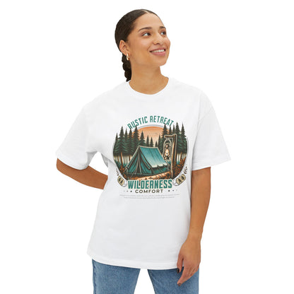 Rustic Retreat - Oversized Fit