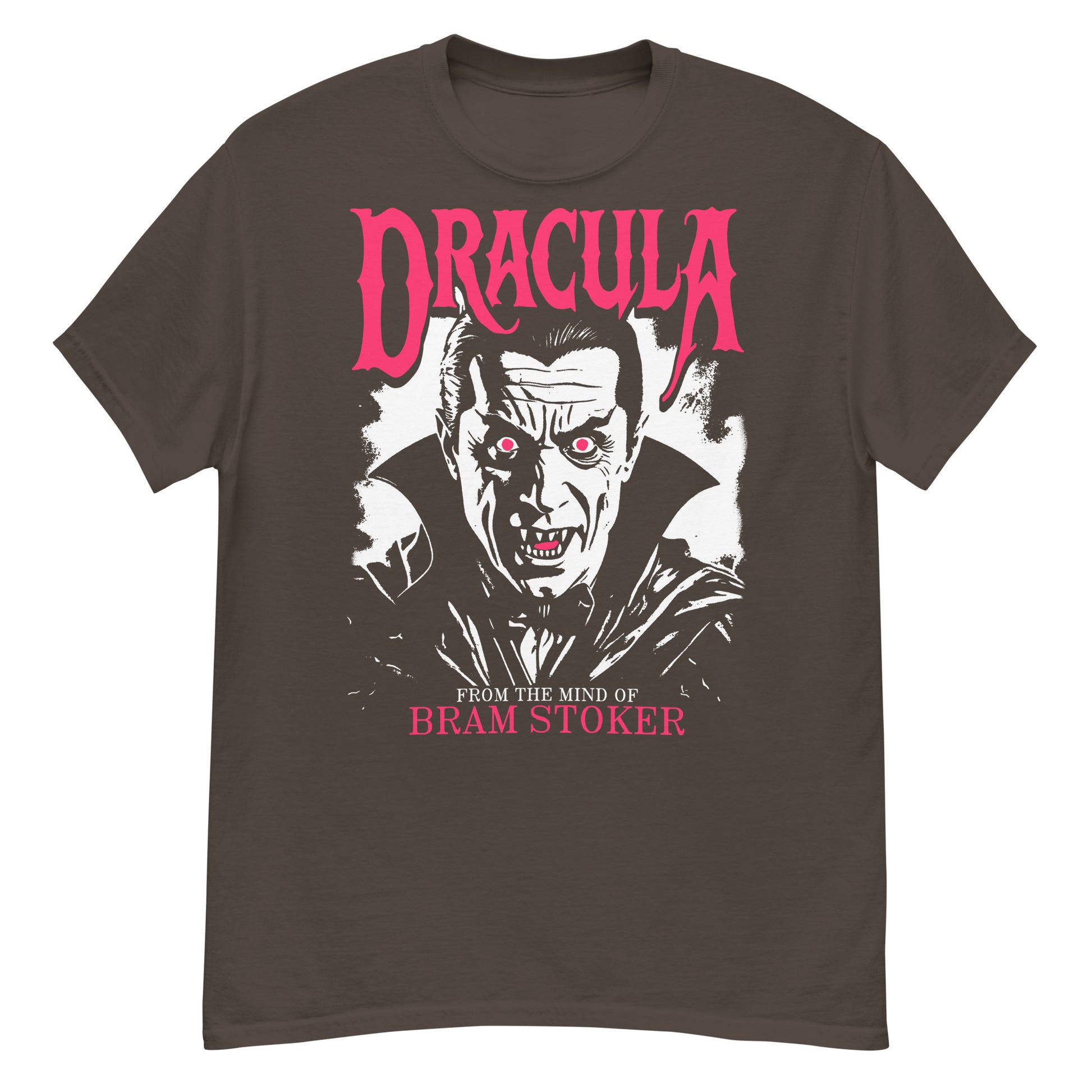 BRAM'S DRACULA Crew Neck Short-Sleeve T-Shirt Soft & Breathable