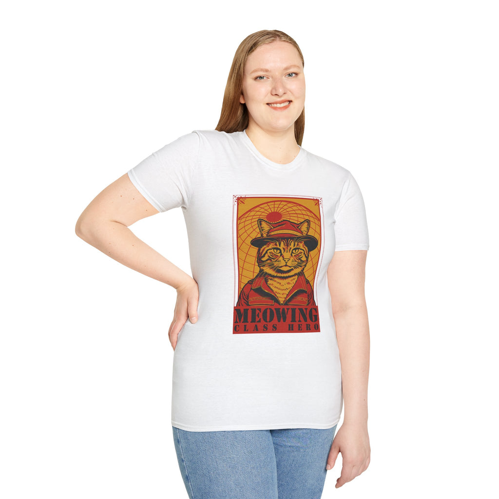 Meowing Class Hero - Classic Fit