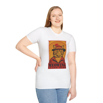 Meowing Class Hero - Classic Fit