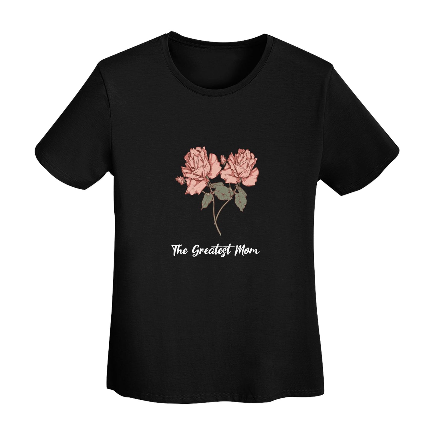 Personalized Vintage Birth Flowers T-shirt Mother's Day Gift for Her