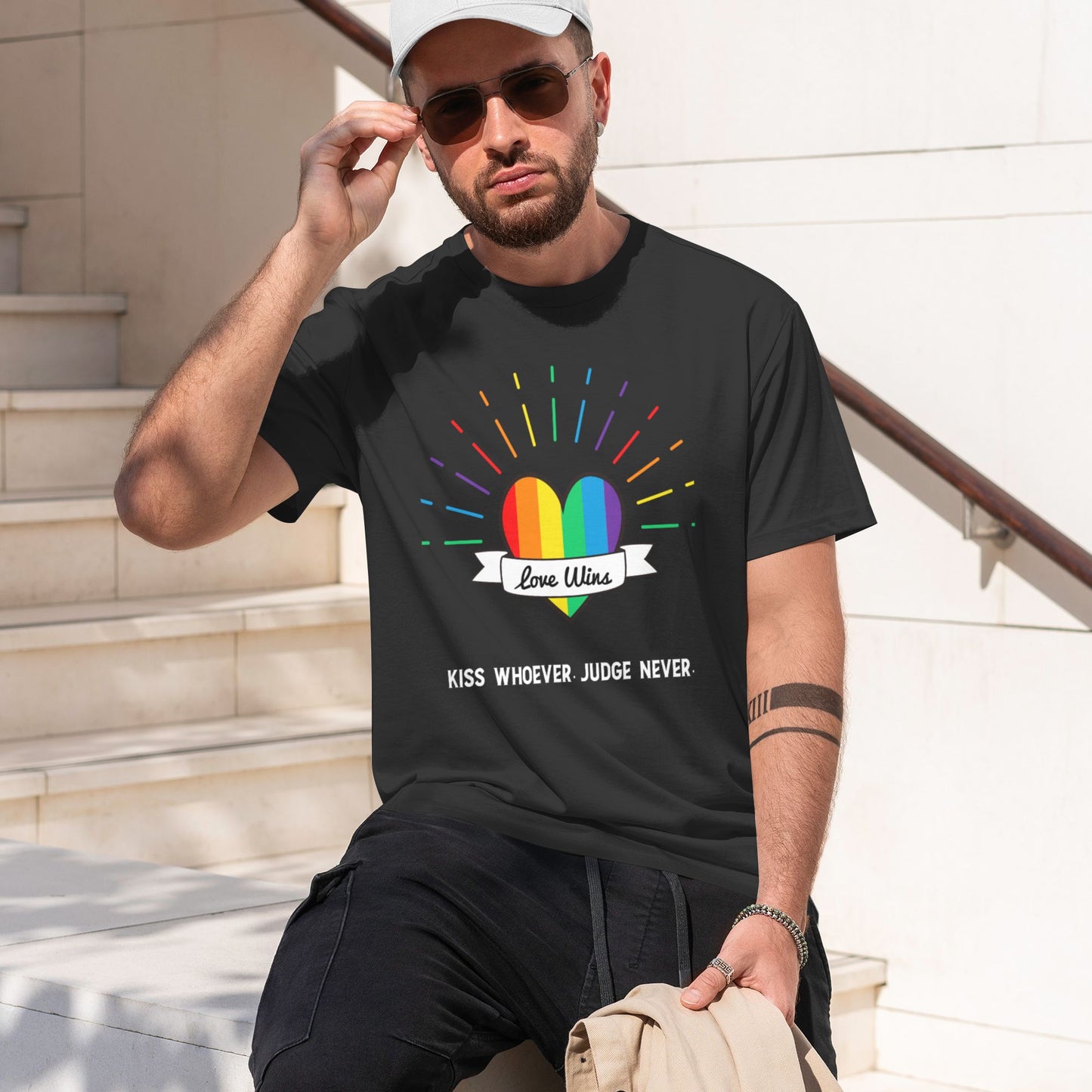 Personalized Crewneck Short-Sleeve T-Shirt with Text Gift for Your Loved One