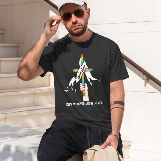 Personalized Crewneck Short-Sleeve T-Shirt with Text Gift for Your Loved One