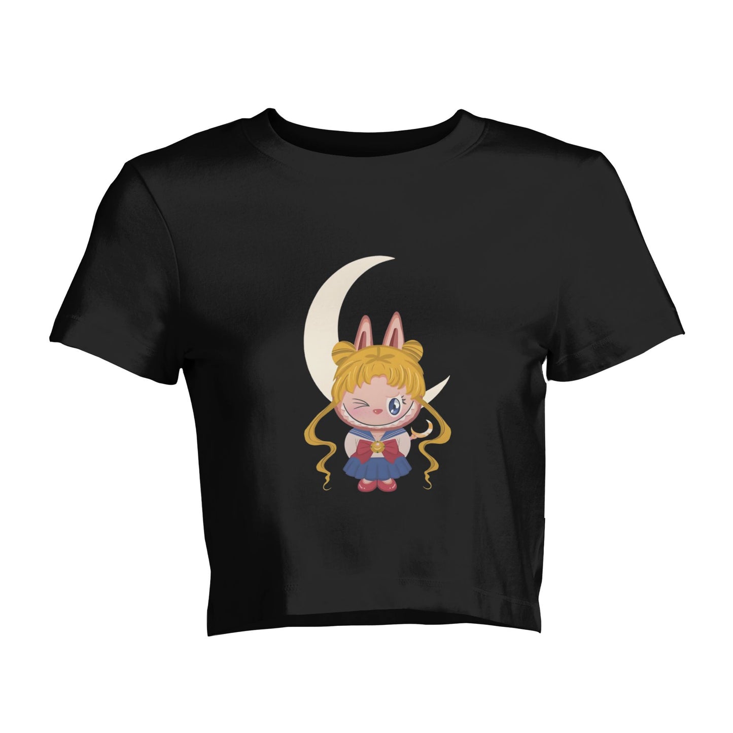 Funny Labubu The Monsters Crew Neck Short Sleeve T-Shirt For Labubu Lover Birthday Gifts