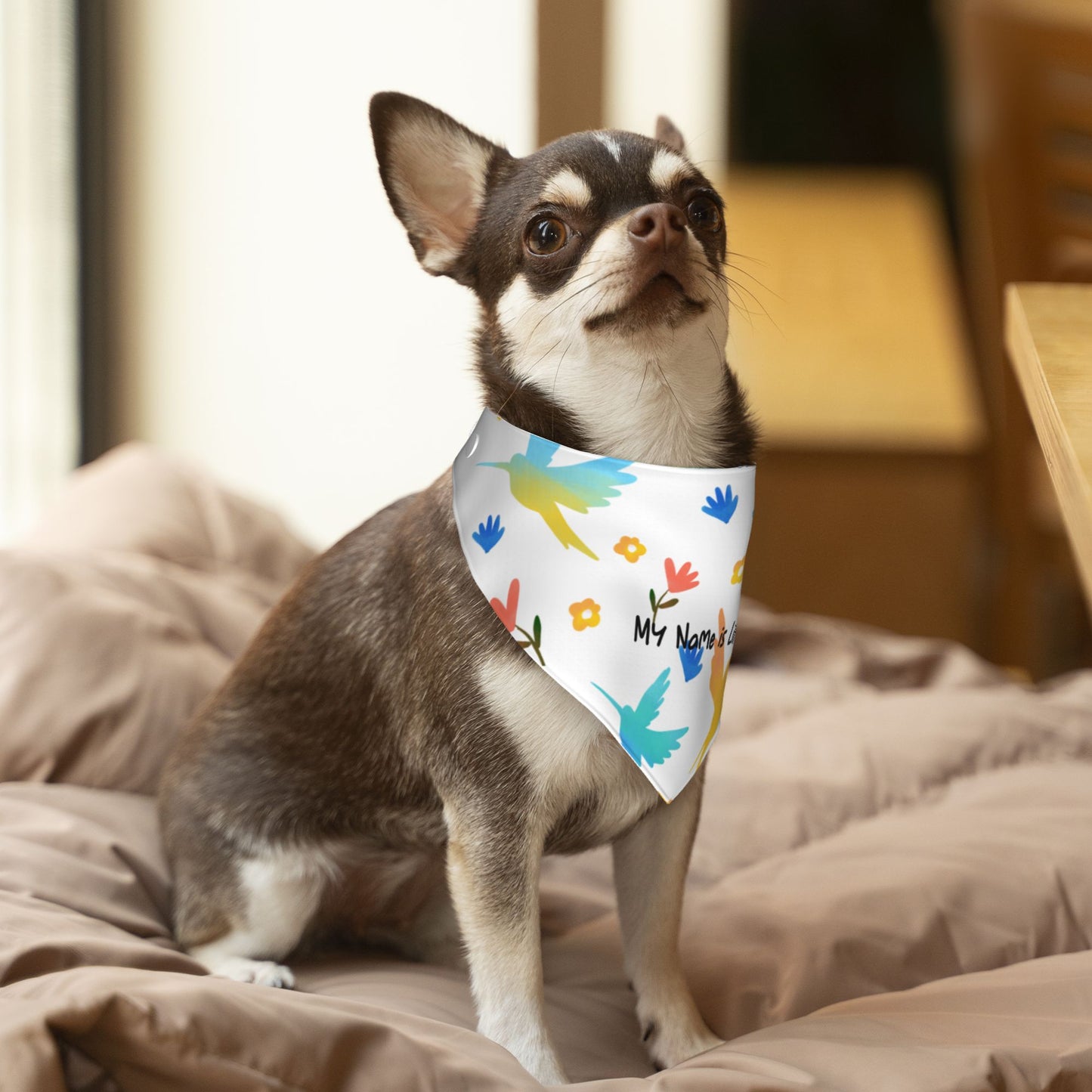 Pet Cotton Drool Bib Soft and Adjustable