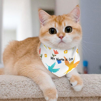 Pet Cotton Drool Bib Soft and Adjustable