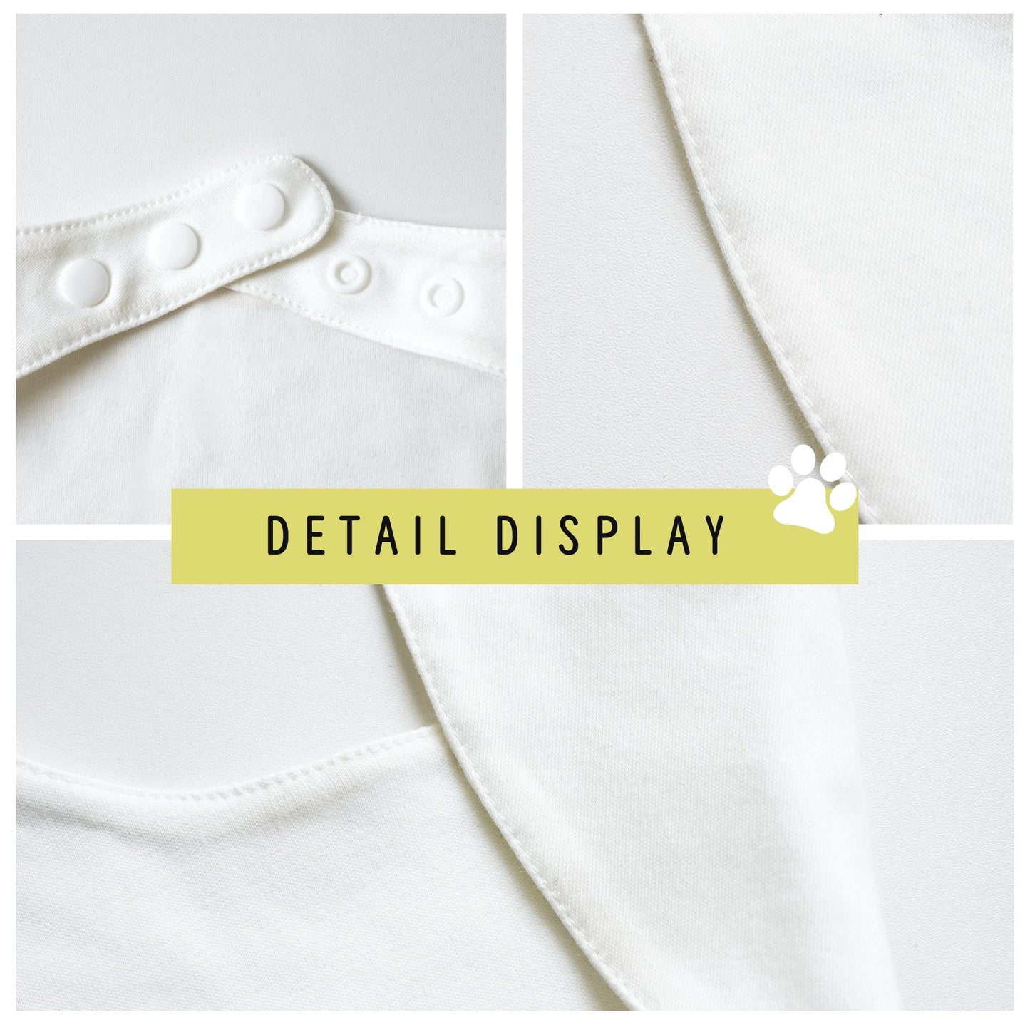 Pet Cotton Drool Bib Soft and Adjustable