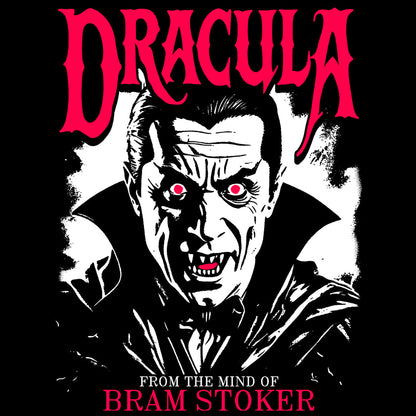 BRAM'S DRACULA Crew Neck Short-Sleeve T-Shirt Soft & Breathable