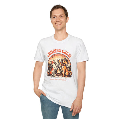 Cat Dog Camping Crew - Classic Fit