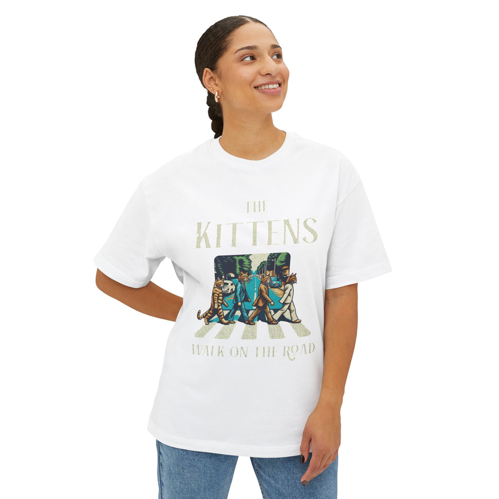 Retro Kittens - Oversized Fit