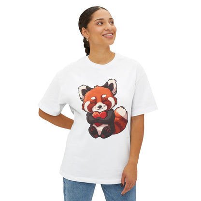 Red Panda Heart ver1 test - Oversized Fit