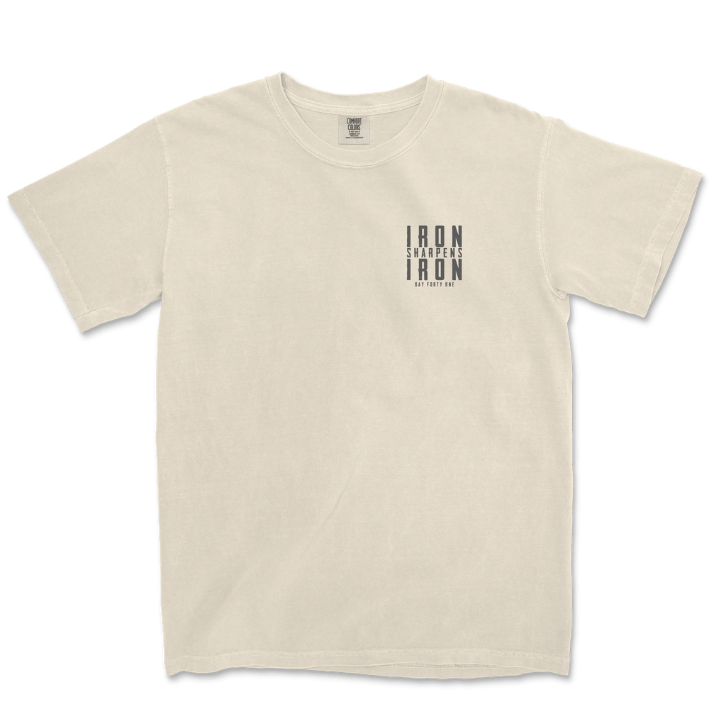 Iron Sharpens Iron Neck Short-Sleeve T-Shirt Soft & Breathable