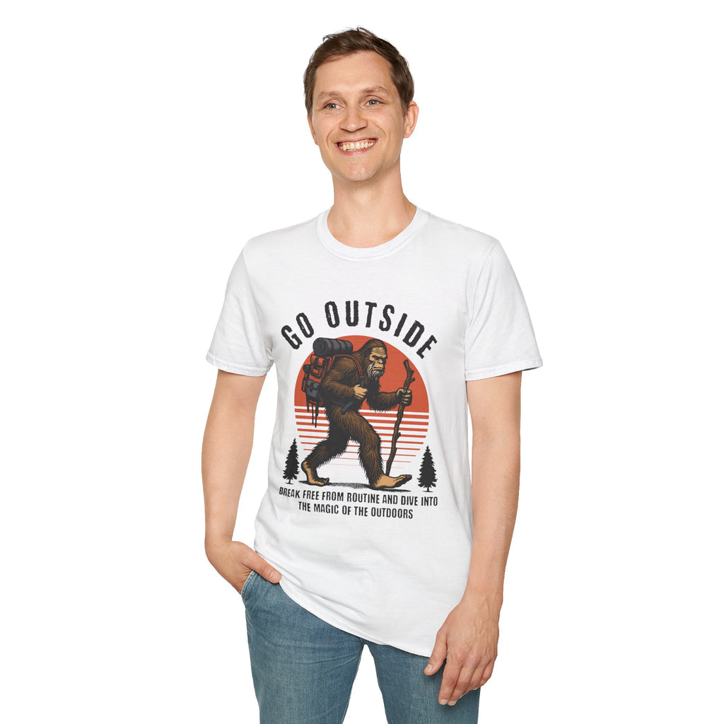Bigfoot walking go outside - Classic Fit