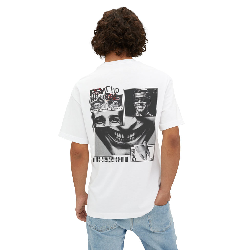 Psycho Mental - Oversized Back Printed