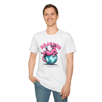 Pink Cat Enjoy - Classic Fit