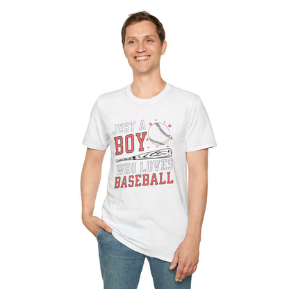 Just A Boy Who Loves Baseball - Classic Fit