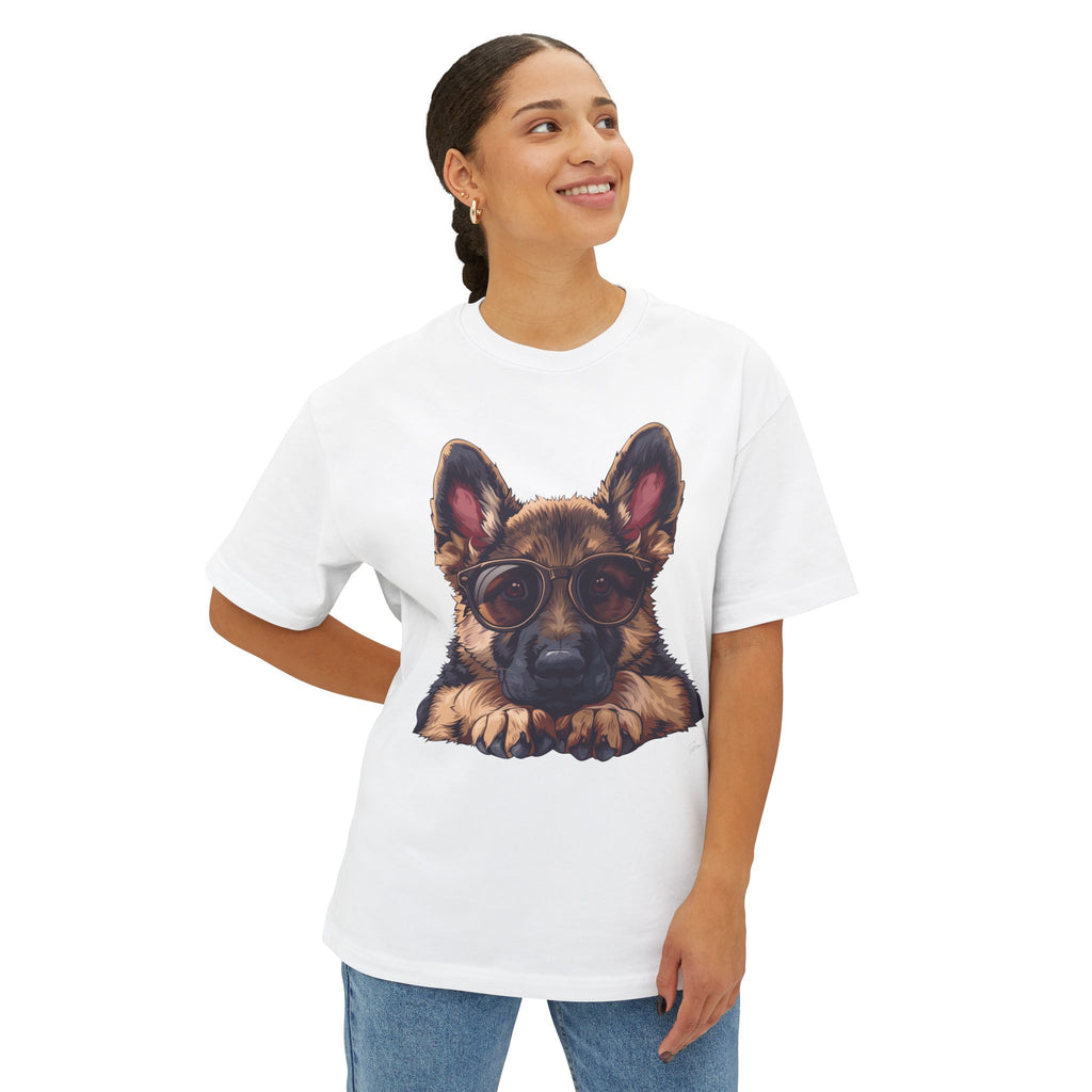Cute German Puppy - Oversized Fit