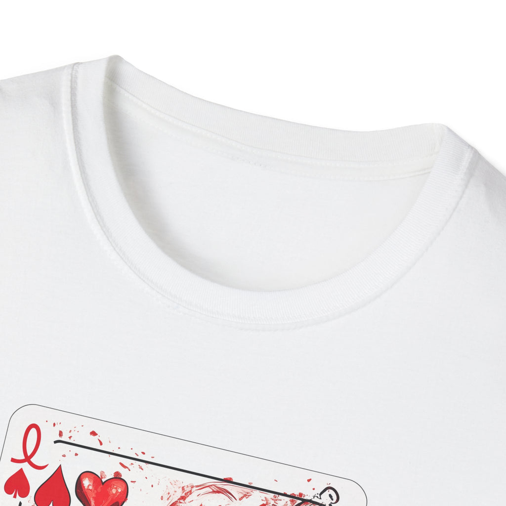 Queen Of Hearts Card - Classic Fit