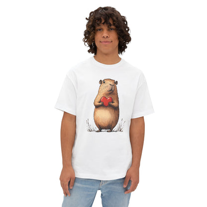 Capybara Heart - Oversized Fit