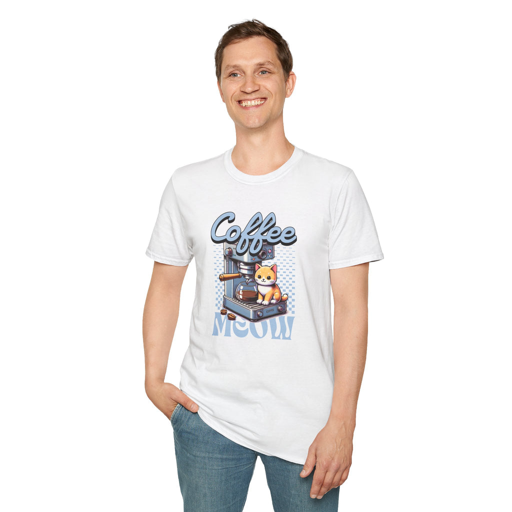 Coffee Meow Retro - Classic Fit