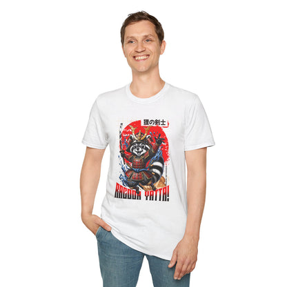 Racoon Samurai Cute-
