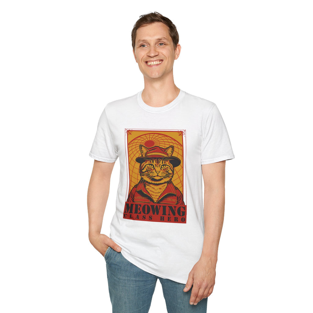 Meowing Class Hero - Classic Fit