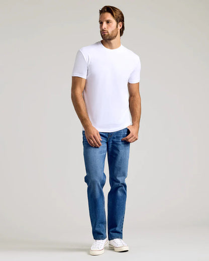 6 Pack Crew Neck Short-Sleeve T-Shirt Soft & Breathable