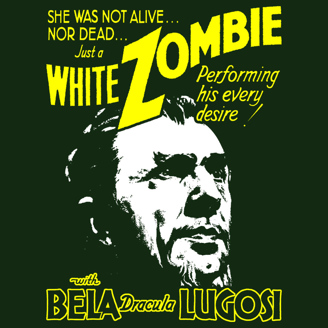 LUGOSI'S ZOMBIE Crew Neck Short-Sleeve T-Shirt Soft & Breathable