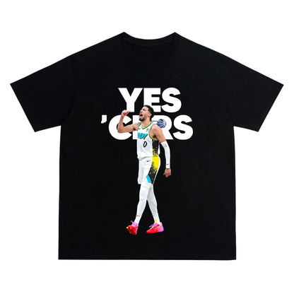 Haliburton 0.3sec Buzzer-Beater T-Shirt – Iconic Game 1 Winner vs Thunder