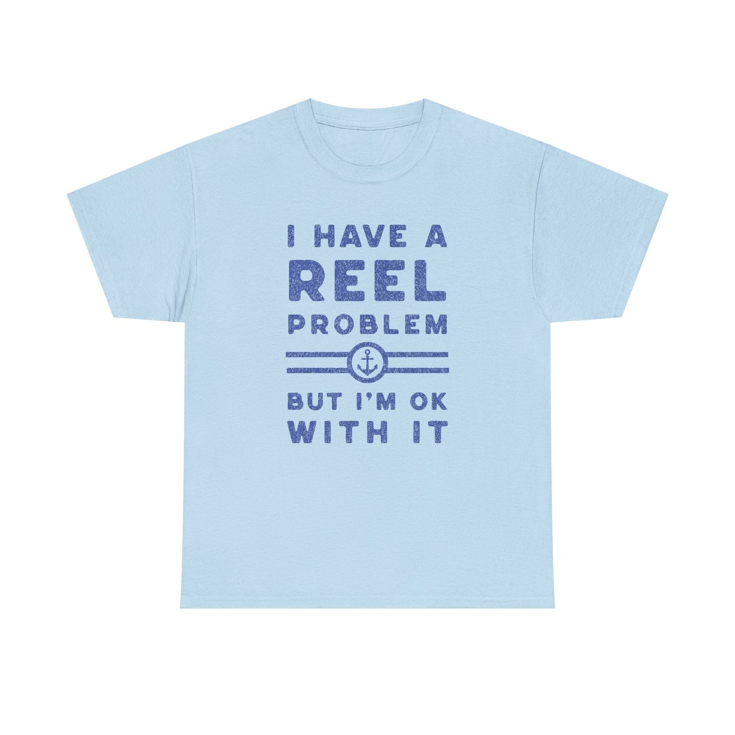 7-Fishing Puns Shirt Crew Neck Short-Sleeve T-Shirt – Classic & Comfortable