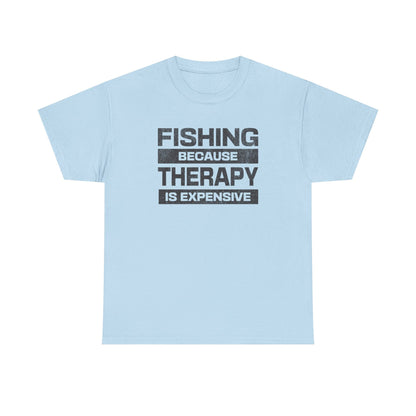 2-Fishing Puns Shirt Crew Neck Short-Sleeve T-Shirt – Classic & Comfortable