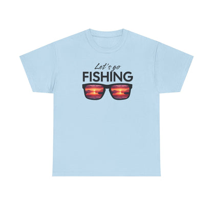 8-Fishing Puns Shirt Crew Neck Short-Sleeve T-Shirt – Classic & Comfortable