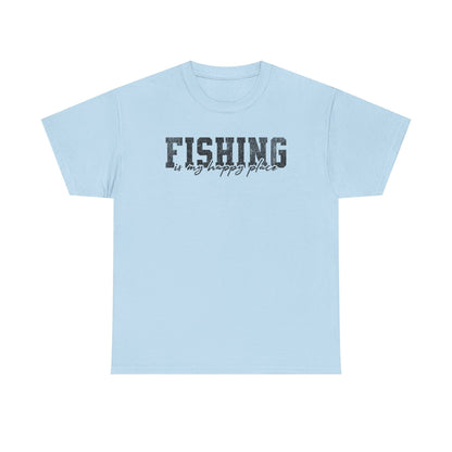11-Fishing Puns Shirt Crew Neck Short-Sleeve T-Shirt – Classic & Comfortable