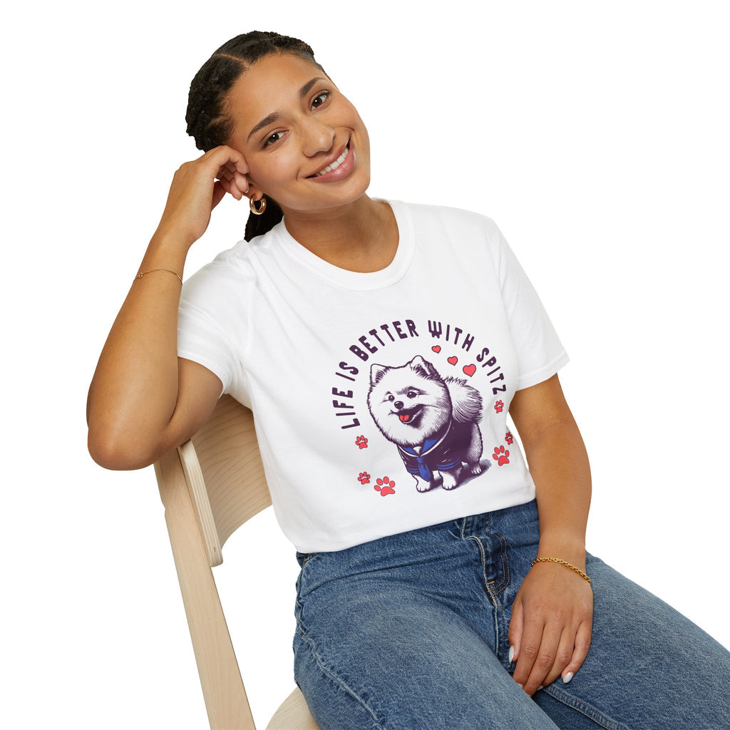 Spitz cute dog - Classic Fit